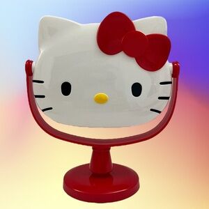 Hello Kitty Red and White Mirror